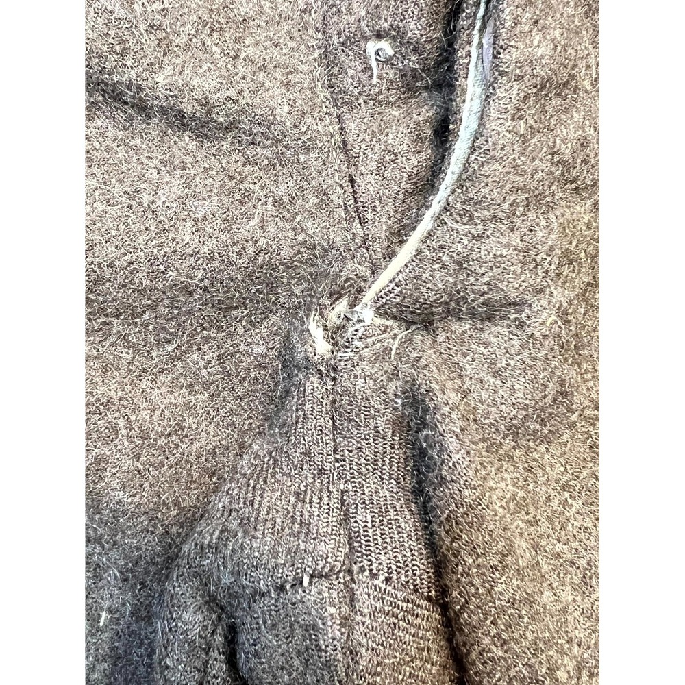 Vintage 1950s French Army ARMEE Wool Pants 32x30 Military Trousers Distressed - Picture 10 of 16
